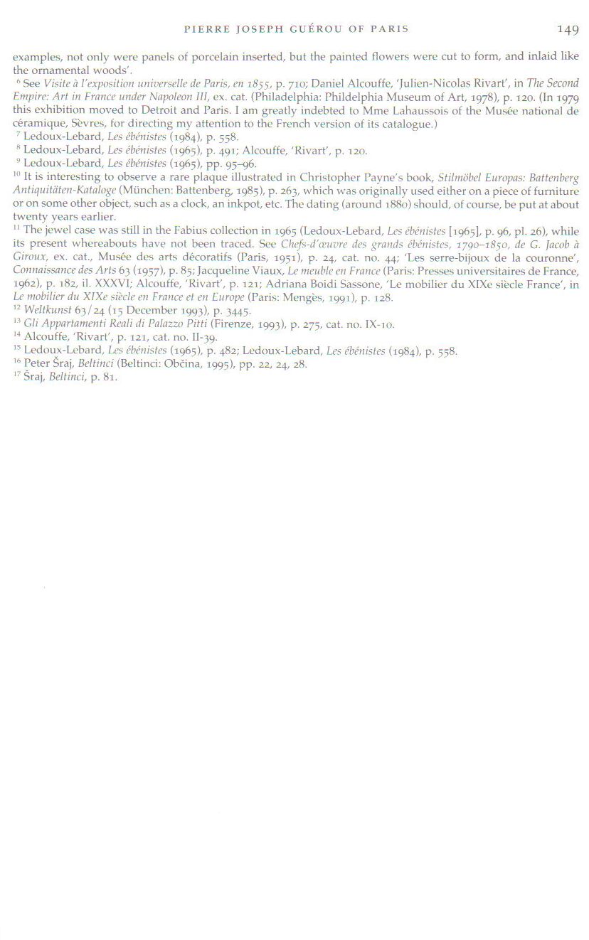 Rivart Porcelain Marquetry Table